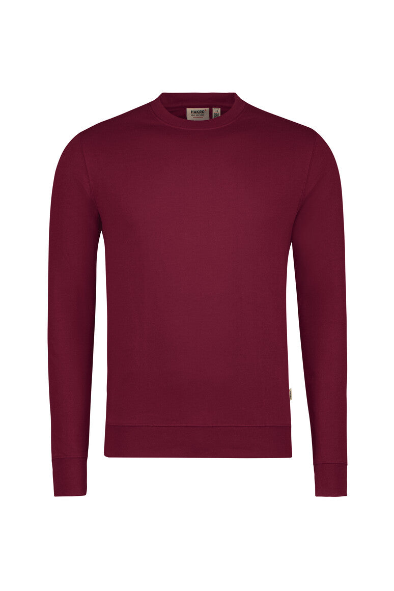 HAKRO Sweatshirt MIKRALINAR® ECO 550 weinrot