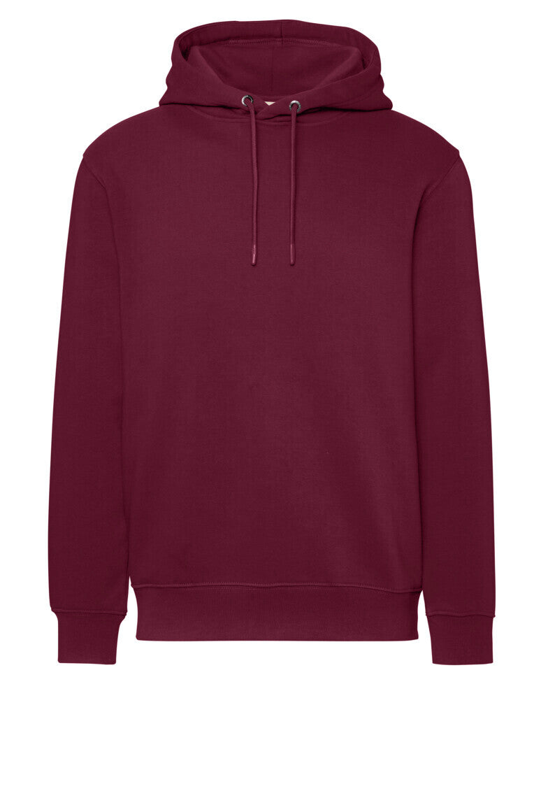 HAKRO Kapuzen-Sweatshirt Bio-Baumwolle 560 weinrot