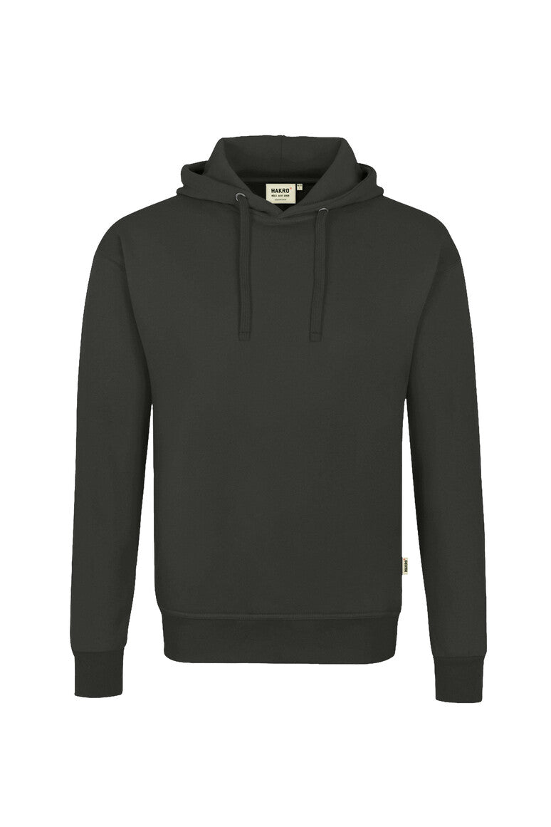 HAKRO Kapuzen-Sweatshirt Bio-Baumwolle 560 karbongrau