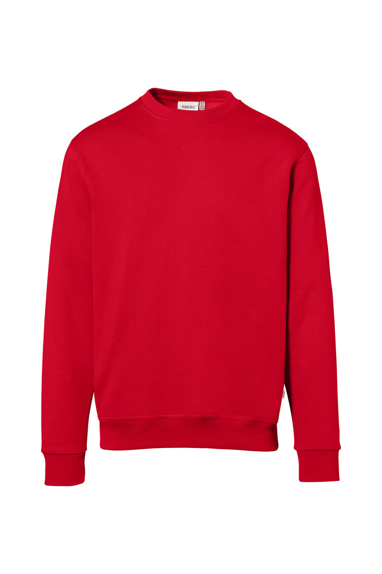 HAKRO Sweatshirt Bio-Baumwolle 570 rot