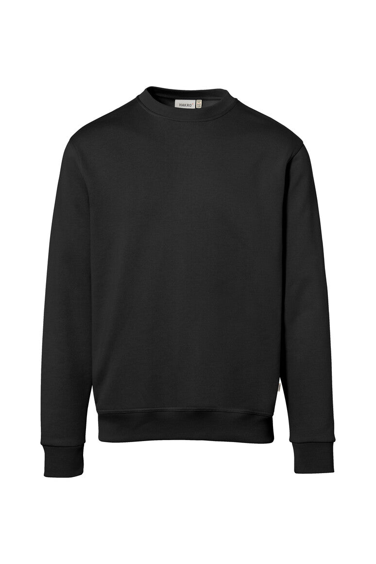 HAKRO Sweatshirt Bio-Baumwolle 570 schwarz