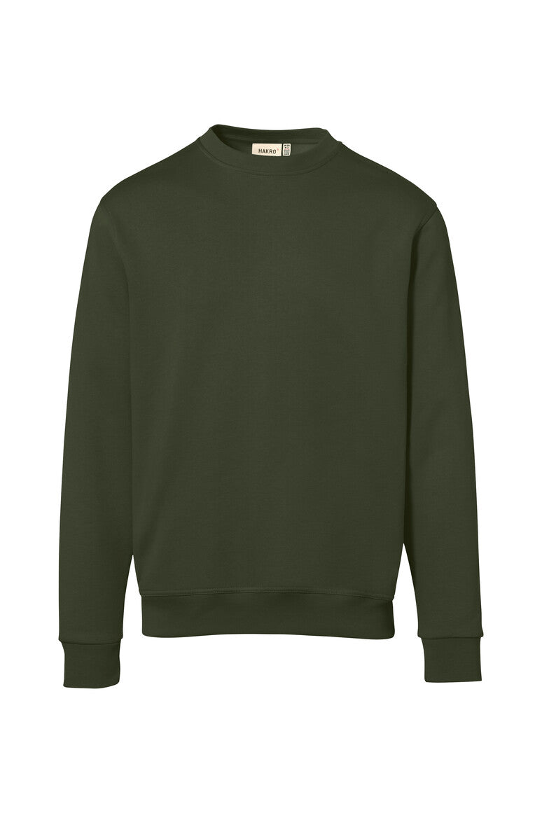 HAKRO Sweatshirt Bio-Baumwolle 570 olive