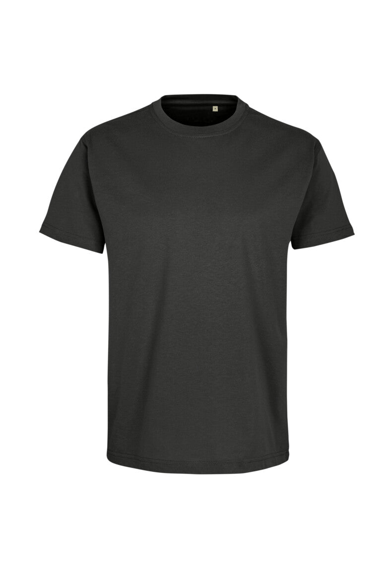Label-Free T-Shirt Heavy MIKRALINAR® ECO 597 karbongrau