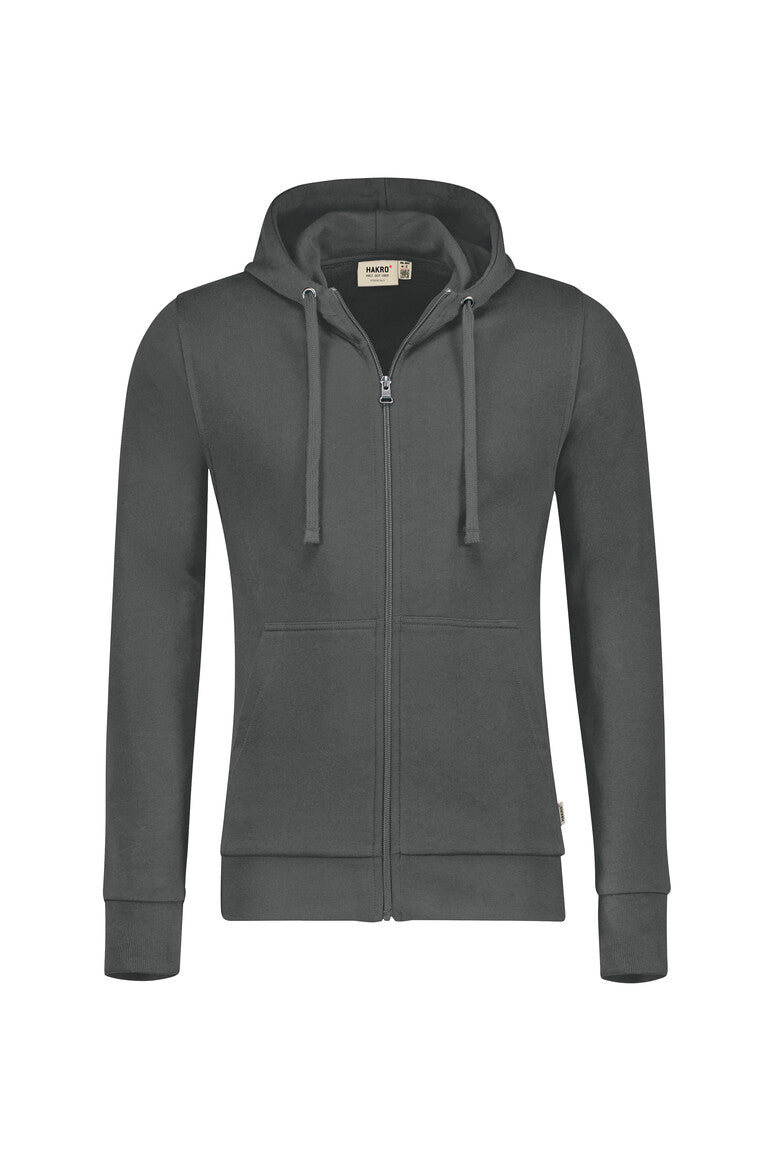 HAKRO Kapuzen-Sweatjacke Premium 605 anthrazit