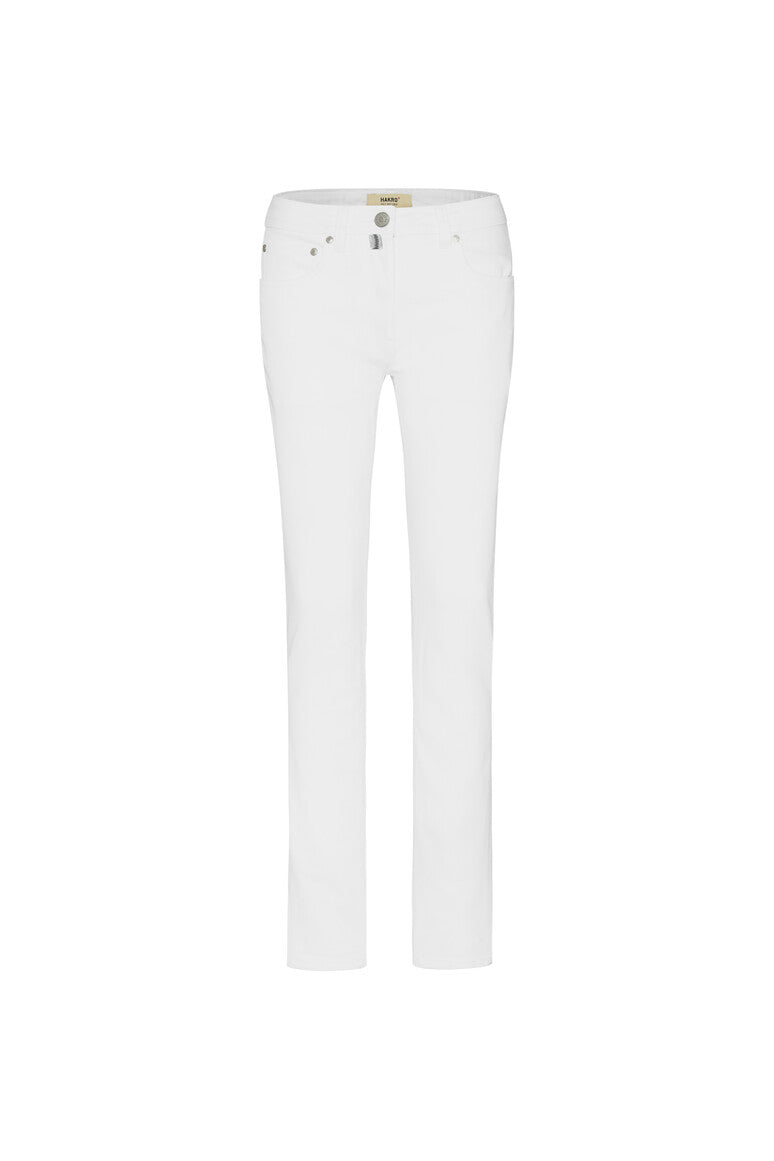 HAKRO Damen 5-Pocket-Jeanshose X-Stretch ECO 730 weiß