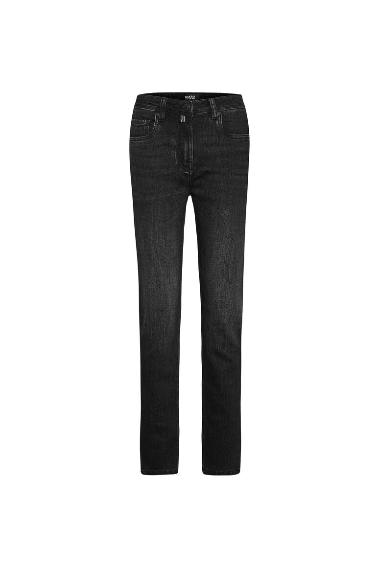 HAKRO Damen 5-Pocket-Jeanshose X-Stretch ECO 730 schwarz
