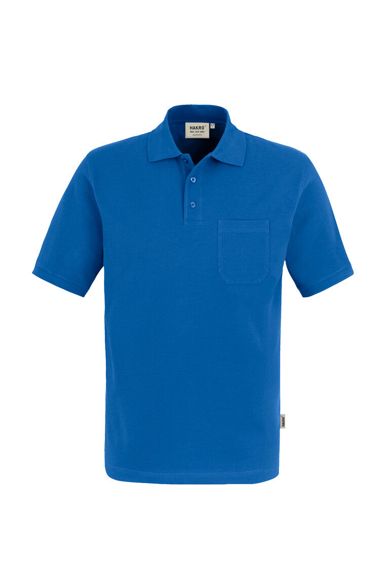 HAKRO Pocket-Poloshirt Top 802 royalblau