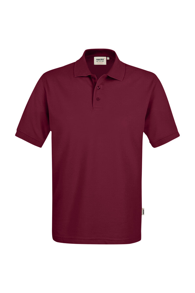 HAKRO Poloshirt MIKRALINAR® 816 weinrot