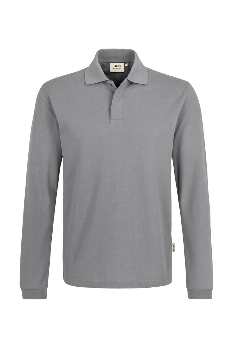 HAKRO Longsleeve-Poloshirt MIKRALINAR® HACCP 821 titan