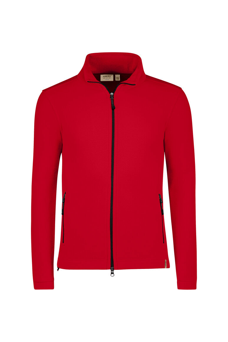 HAKRO Fleecejacke ECO 846 rot