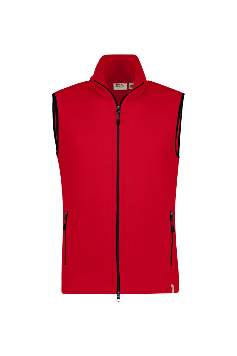 HAKRO Fleeceweste ECO 847 rot