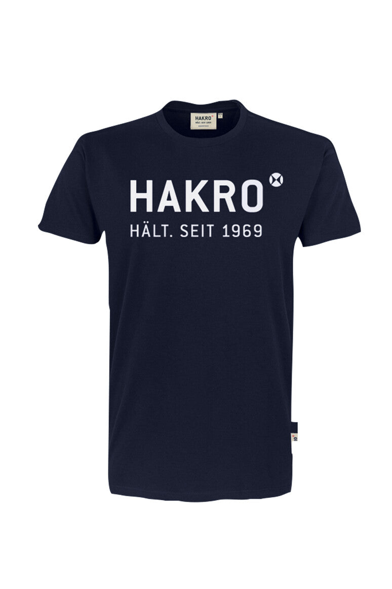 HAKRO T-Shirt Logo 1969 tinte