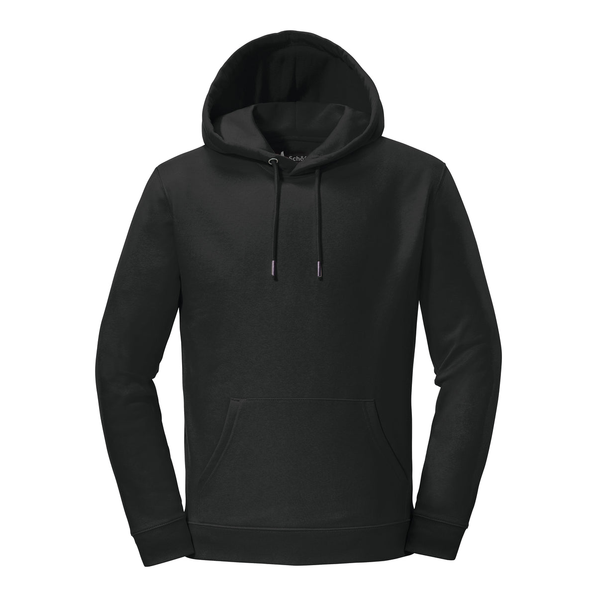 Lieblings Hoody GOTS90 Unisex Schwarz – Vorderansicht