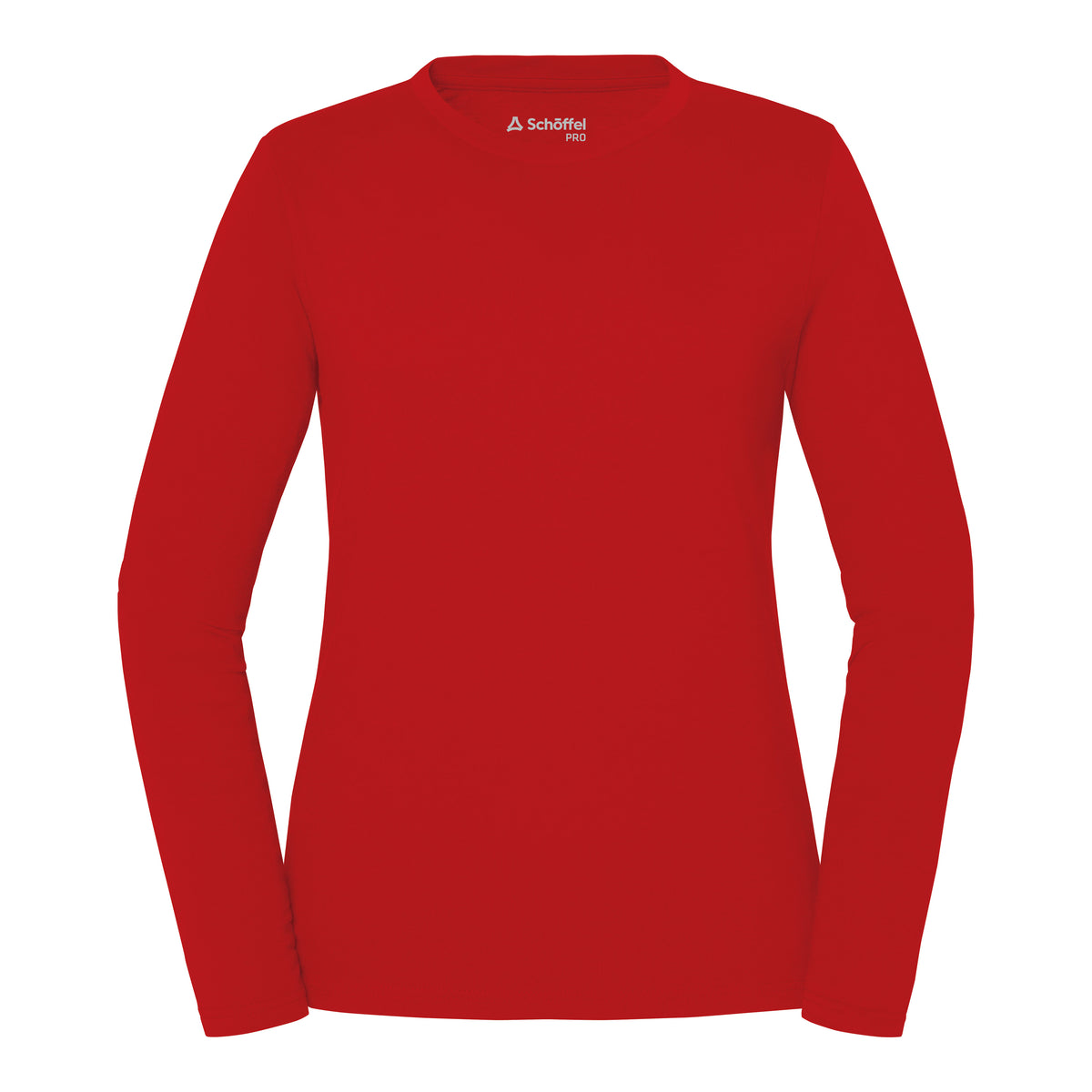 Lieblings Longsleeve WW Damen Rot – Vorderansicht