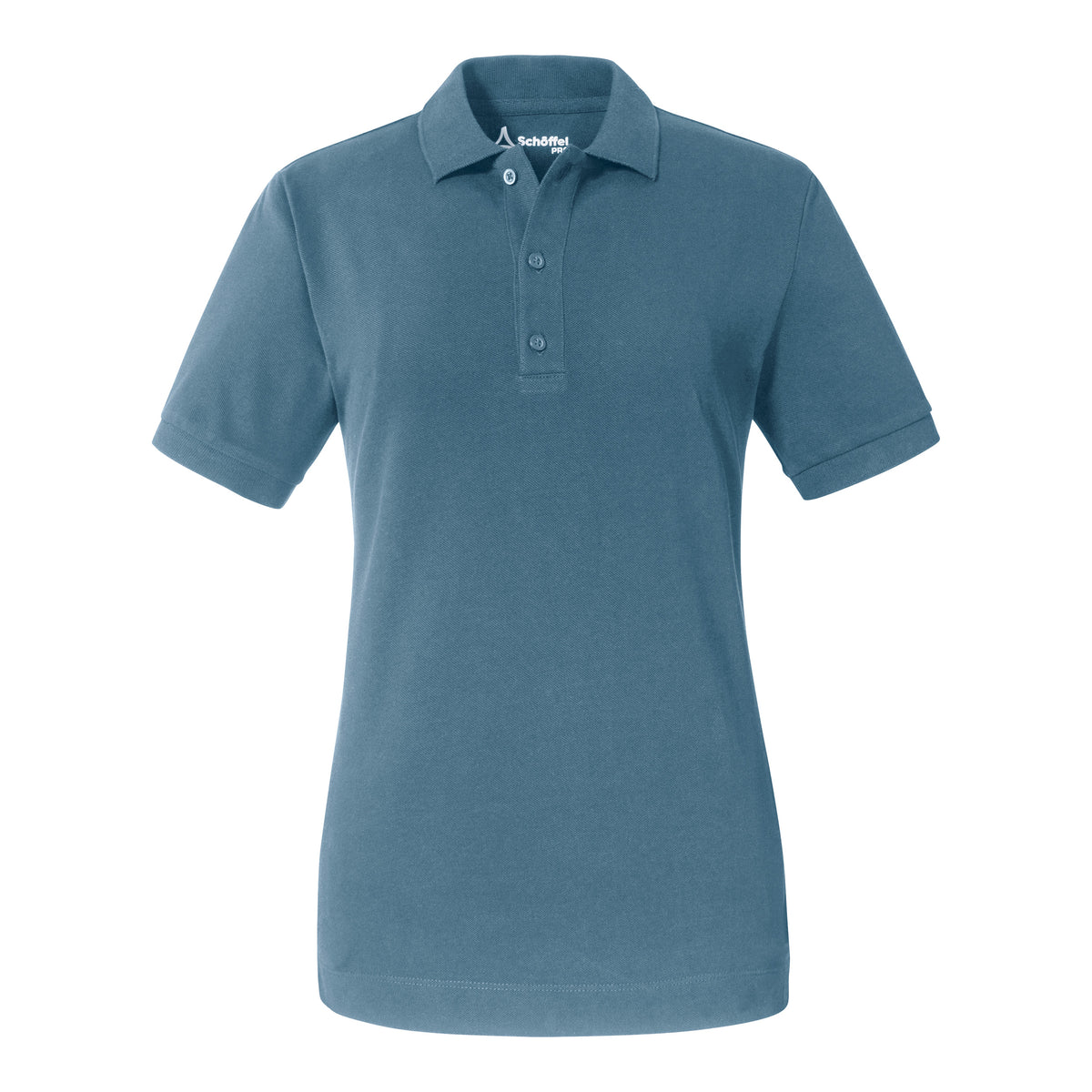 Lieblings Polo heavy WW Damen Hellblau – Vorderansicht