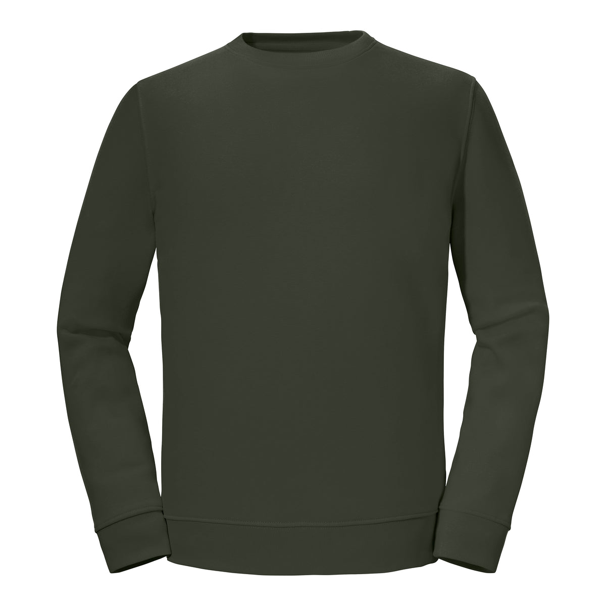 Lieblings Sweatshirt GOTS90 Unisex Dunkelgrün – Vorderansicht
