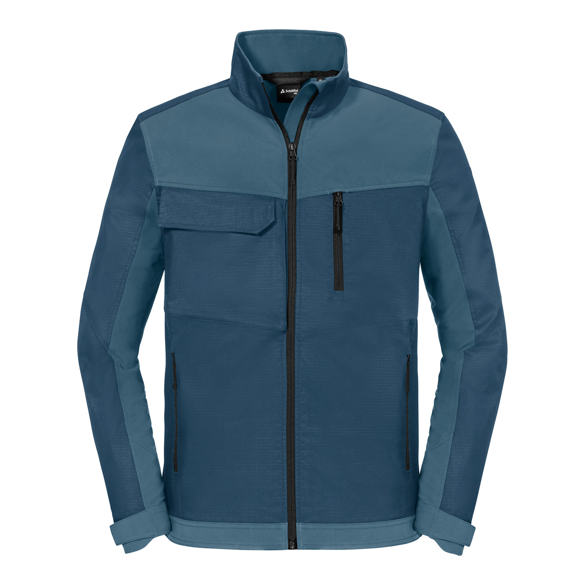 Meistermacher Jacke Herren Blau – Vorderansicht