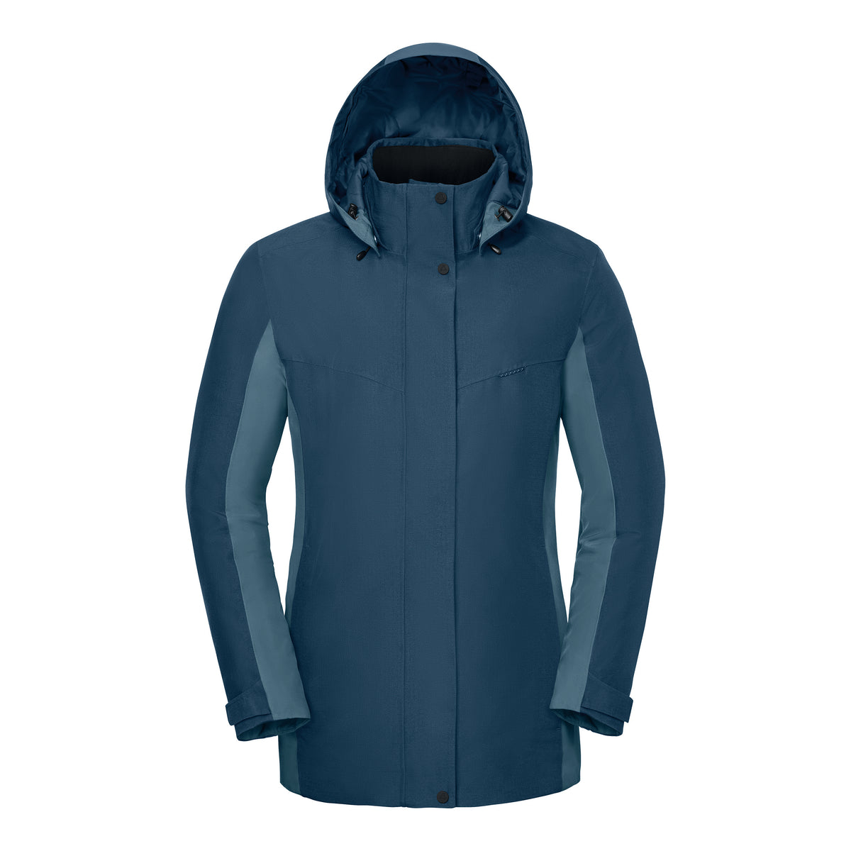Regenzeit Damen Blau – Vorderansicht