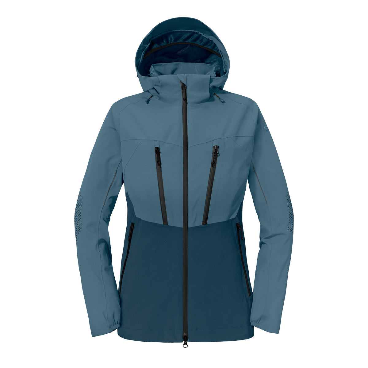 Schutzschild ZipIn Damen Hellblau – Vorderansicht