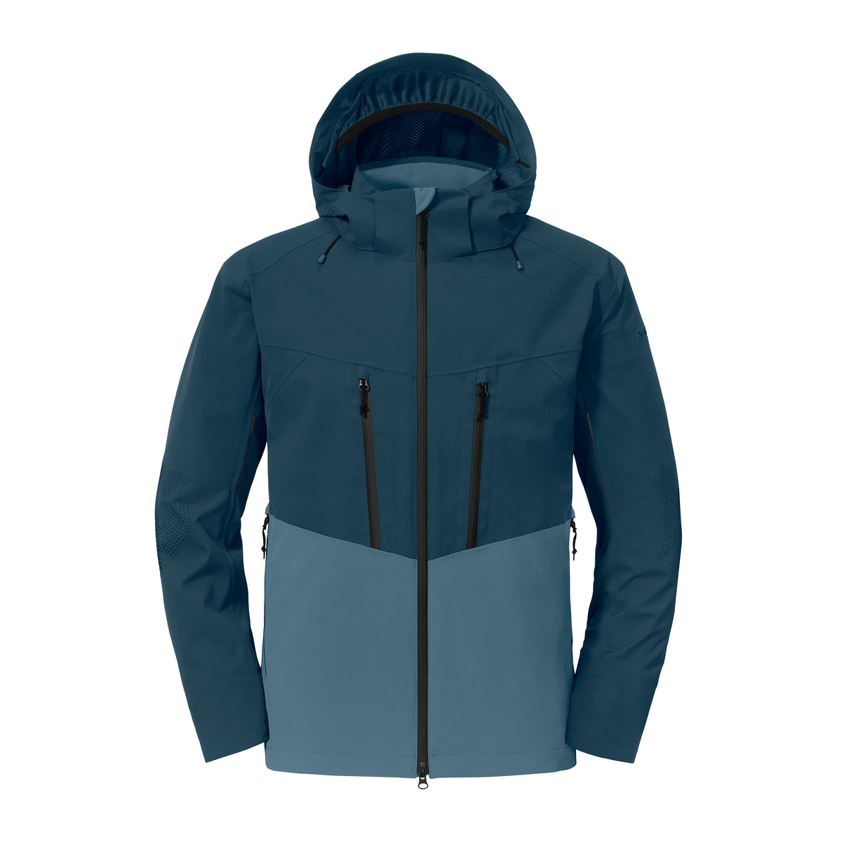 Schutzschild ZipIn Herren Blau – Vorderansicht
