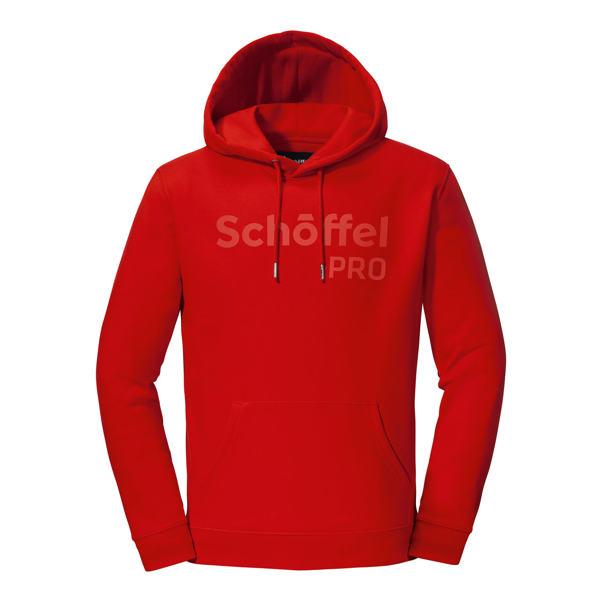 Signature Hoody Unisex Rot – Vorderansicht
