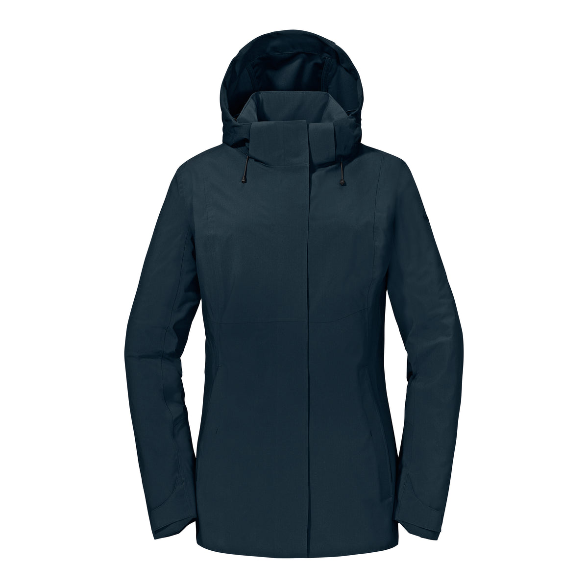 Wetter-Fest ZipIn Damen Dunkelblau – Vorderansicht
