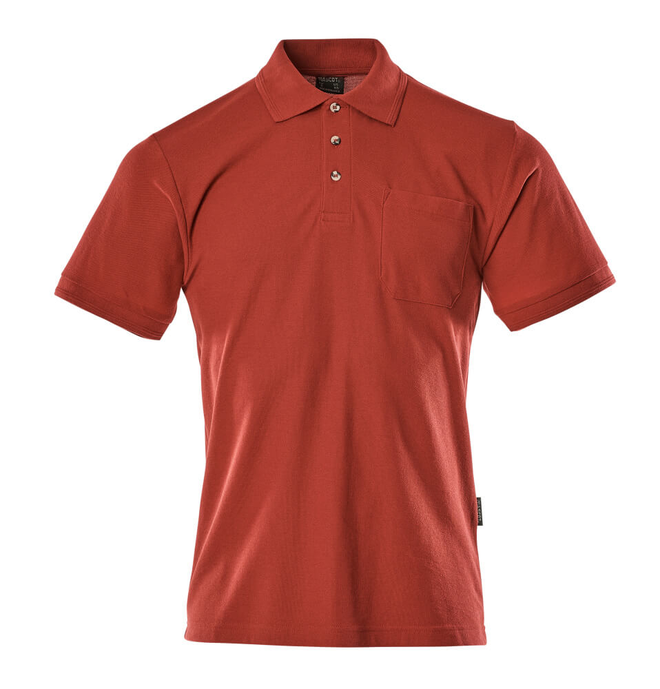 MASCOT® Borneo Polo-Shirt mit Brusttasche 00783-260 Rot
