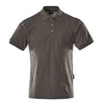 MASCOT® Borneo Polo-Shirt mit Brusttasche 00783-260 Dunkelanthrazit