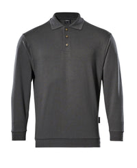 MASCOT® Trinidad Polo-Sweatshirt 00785-280 Dunkelanthrazit
