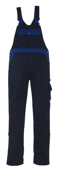 MASCOT® Milano Latzhose mit Knietaschen 00969-430 Marine/Kornblau