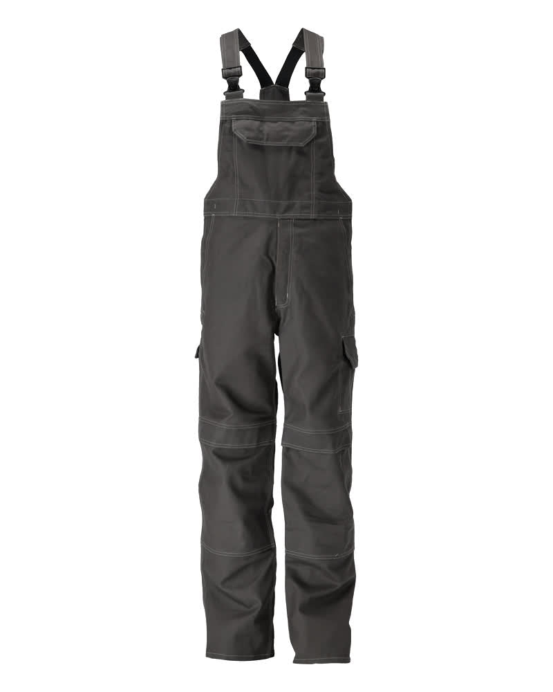 MASCOT® Freibourg Latzhose mit Knietaschen 06669-135 Dunkelanthrazit