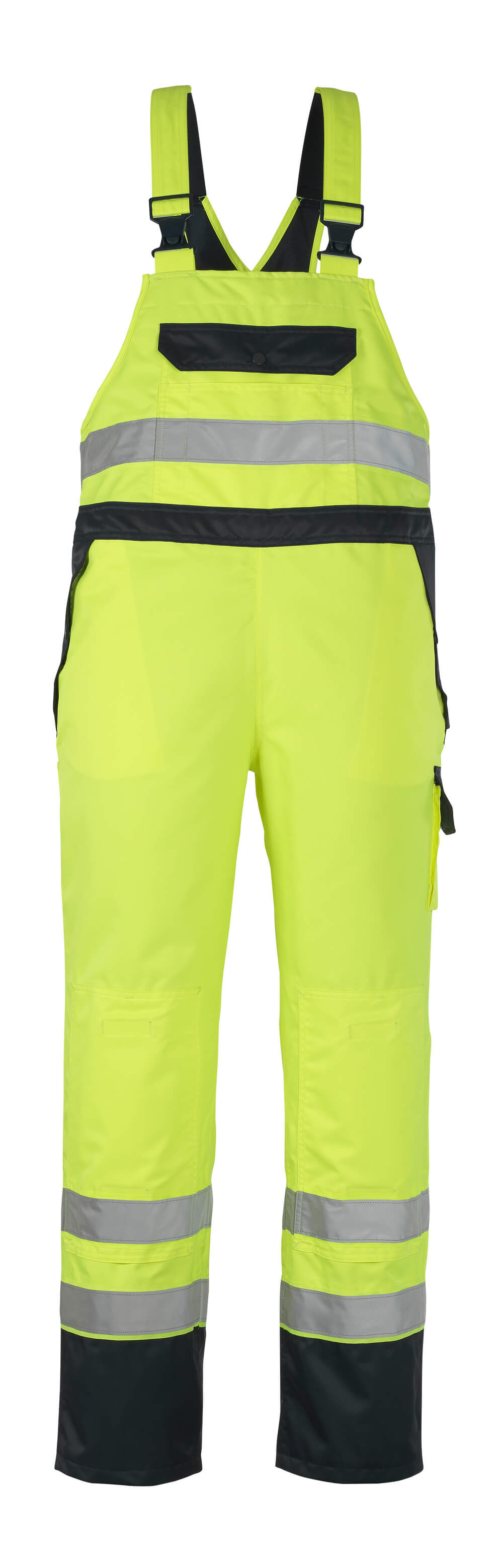MASCOT® Wels Überziehlatzhose 07092-880 Hi-vis Gelb/Marine
