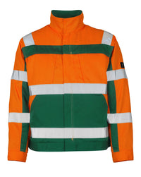 MASCOT® Cameta Jacke 07109-860 Hi-vis Orange/Grün