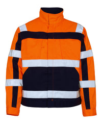 MASCOT® Cameta Jacke 07109-860 Hi-vis Orange/Marine