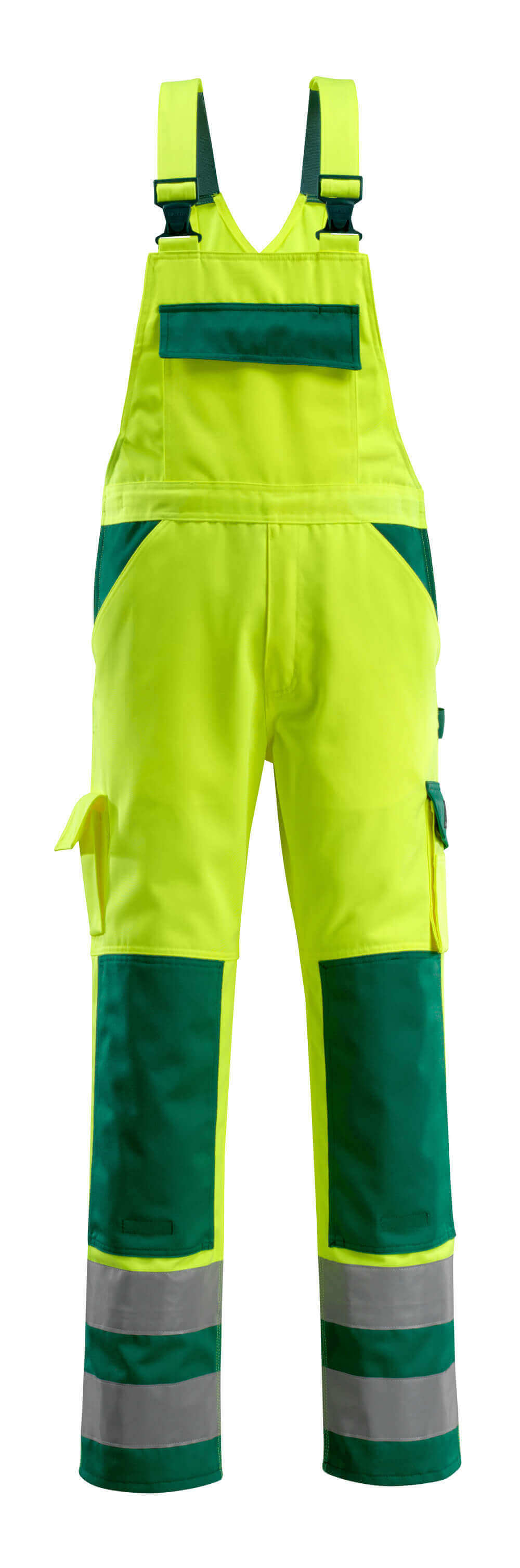 MASCOT® Barras Latzhose mit Knietaschen 07169-470 Hi-vis Gelb/Grün