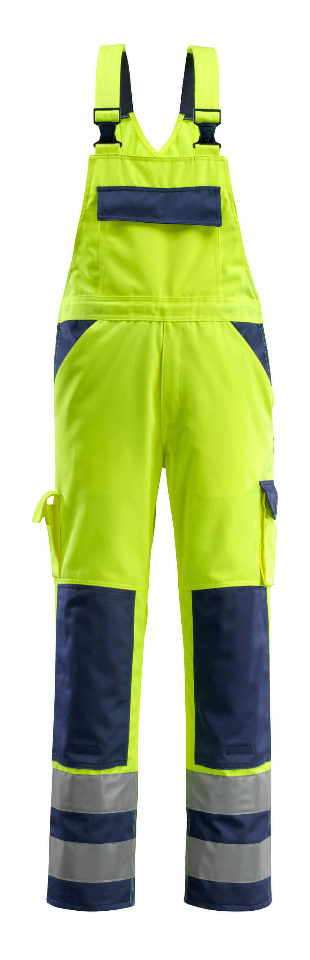 MASCOT® Barras Latzhose mit Knietaschen 07169-470 Hi-vis Gelb/Marine