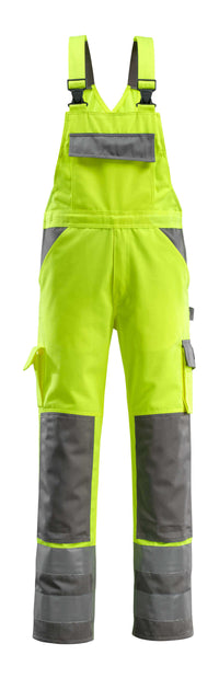 MASCOT® Barras Latzhose mit Knietaschen 07169-470 Hi-vis Gelb/Anthrazit