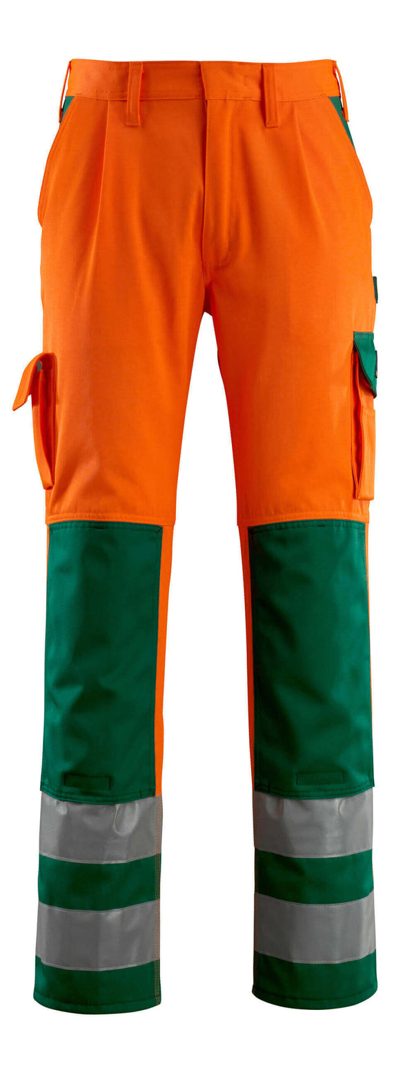 MASCOT® Olinda Hose mit Knietaschen 07179-860 Hi-vis Orange/Grün