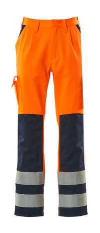 MASCOT® Olinda Hose mit Knietaschen 07179-860 Hi-vis Orange/Marine