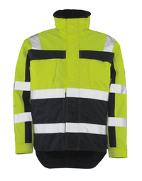 MASCOT® Teresina Winterjacke 07223-880 Hi-vis Gelb/Marine
