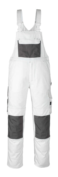 MASCOT® Orense Latzhose mit Knietaschen 08269-010 Weiß