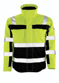 MASCOT® Loreto Winterjacke 09335-880 Hi-vis Gelb/Marine