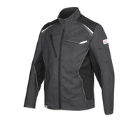 KÜBLER ICONIQ cotton Jacke 1140 1301 anthrazit/schwarz