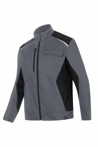 KÜBLER ICONIQ PRO Jacke 1145 5380 mittelgrau/schwarz
