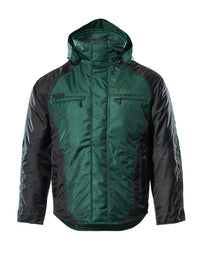 MASCOT® Frankfurt Winterjacke 12035-211 Grün/Schwarz