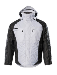 MASCOT® Frankfurt Winterjacke 12035-211 Weiß/Dunkelanthrazit