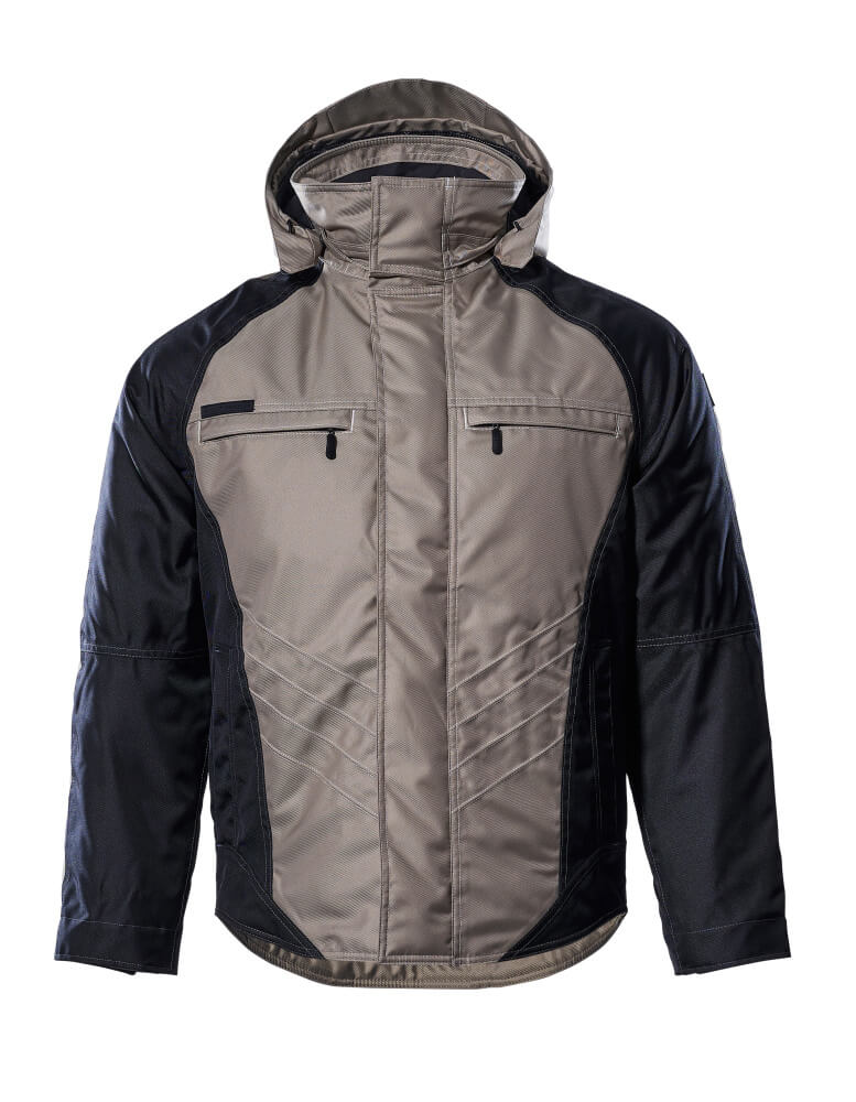 MASCOT® Frankfurt Winterjacke 12035-211 Hellkhaki/Schwarz