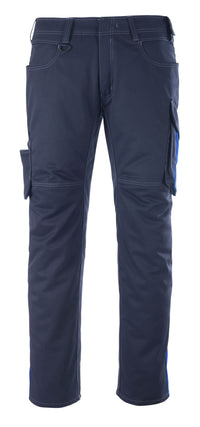 MASCOT® Dortmund Hose mit Schenkeltaschen 12079-203 Schwarzblau/Kornblau