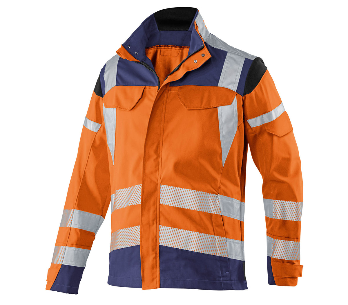 KÜBLER REFLECTIQ Jacke PSA 2 1207 8340 warnorange/dunkelblau