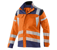 KÜBLER REFLECTIQ Jacke PSA 2 1207 8340 warnorange/dunkelblau